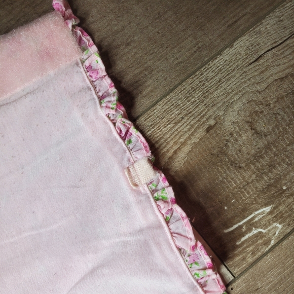 Expand-A-Band Binder Strapless Floral Pink Smocked Bandeau Women's Size XL EUC - Picture 15 of 16